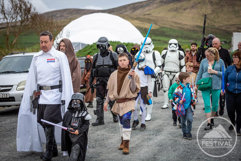 Children taking part in the parade